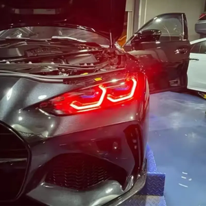 وحدة إضاءة نهارية RGB للسيارات لسيارات BMW G80 M3 G82 G83 M4 2021+ مصابيح أمامية ليزرية عالية الجودة G8X RGB - Product Image 1