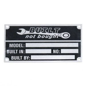 Mạnh Mẽ Dính Tamper Proof Nhôm Serial Số Tấm Thép Không Gỉ Tài Sản Thẻ Với Mã QR Khác Nhau Mã Vạch - Product Image 4