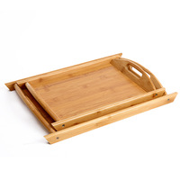 Vente en gros de plaque en MDF poli personnalisé plateau de service planche de bois vintage avec modèle personnalisé pour l'organisation de la maison