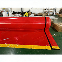Barrière anti-inondation gonflable en PVC industriel, tube réutilisable pour la lutte contre les inondations, barrage de contrôle des crues pour les secours municipaux d'urgence