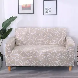 Penjualan Laris Dekorasi Rumah Elastis Empat Musim Penutup Sofa Non-Slip Bahan Regang Super Lembut Grosir Penutup Sofa