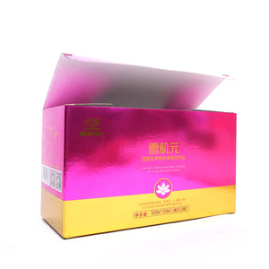 Factory custom 128g Silver cardboard backing cover fluting paper Glossy varnishing Snap lock bottom box high-end packing box