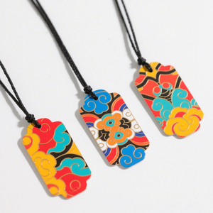 판촉용 친환경 종이 자동차 방향제 100가지 향 만화 디자인 오래 지속되는 향 꽃향기 - Product Image 6