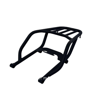 Portaequipajes Trasero M-Biker para Kawasaki W175, Modelo de Tubo con Recubrimiento en Polvo, Acero de Alta Calidad, Duradero, 3 kg - Product Image 1