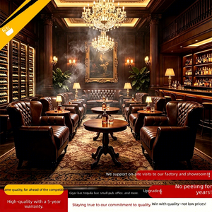 Canapé <span class=keywords><strong>de</strong></span> salon en bois <span class=keywords><strong>de</strong></span> style américain vintage rétro, banquette <span class=keywords><strong>de</strong></span> bar à whisky, chaise individuelle réglable pour bar silencieux, <span class=keywords><strong>taverne</strong></span>, pub, chaise Tiger - Product Image 2