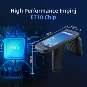 CHAFON H105 Impinj E710 1D/2D Scanner di codici a barre 18m gamma UHF palmare <span class=keywords><strong>lettore</strong></span> Rfid per la gestione magazzino inventario - Product Image 6