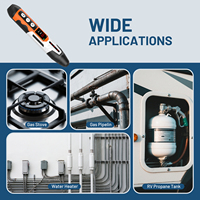 Detector de Fugas de Gas Natural Tipo Pluma LifeBasis, Detector de CH4/LPG para Inspección de Tuberías de Gas Urbano y Verificaciones de Seguridad de Gas Residencial