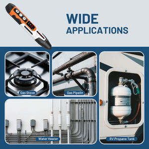 Детектор утечек природного газа LifeBasis (тип ручка) для обнаружения CH4/LPG в городских газопроводах и проверки безопасности бытового газа - Product Image 5