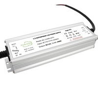 Alimentation à découpage à tension constante CE EMC DC12V/24V 30W-400W, transformateur driver LED étanche IP67 pour éclairage extérieur