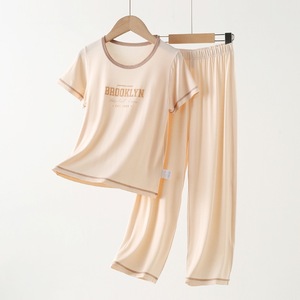 <span class=keywords><strong>Pigiama</strong></span> per Ragazzi in Morbido <span class=keywords><strong>Cotone</strong></span> Traspirante Tinta Unita con Stampe Animalier Personalizzabili per Primavera/Autunno - Product Image 3