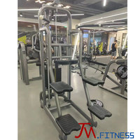 Station de musculation professionnelle à charges sélectionnables pour dips et tractions assistées, machine de haute qualité pour exercices des membres supérieurs