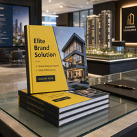 Services d'impression OEM/ODM pour catalogues d'entreprise personnalisés grand format à couverture rigide, reliure PUR, dos plat et sans couture