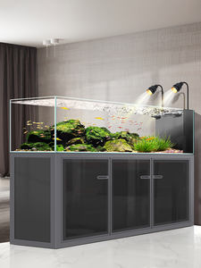 2026 חדש סִגְנוֹן סטרים צילינדר מסנן תחתון צדדי גלישה אקווריום אקווריום סלון זכוכית אולטרה לבנה אקו נוף גדול - Product Image 2