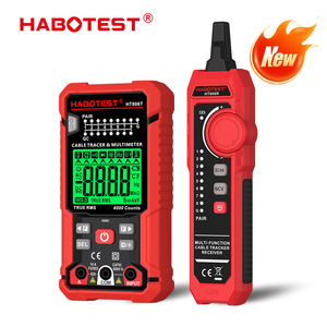 מולטימטר HABOTEST/HT806TR AC/DC + איתור חוטים 2 ב-1 לשימוש מקצועי, באנגלית, חוצה גבולות - Product Image 1