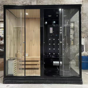 Bain de vapeur <span class=keywords><strong>Sauna</strong></span> infrarouge Extérieur Salle de <span class=keywords><strong>sauna</strong></span> humide Spa Salles sèches <span class=keywords><strong>Douche</strong></span> de <span class=keywords><strong>hammam</strong></span> <span class=keywords><strong>Douche</strong></span> à vapeur et combinaison d'armoire de <span class=keywords><strong>sauna</strong></span> 2.2m - Product Image 2