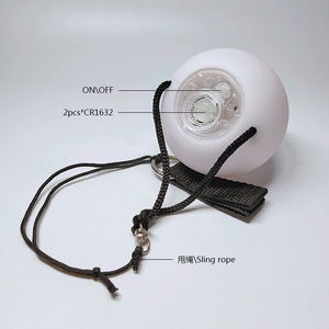 ลูกบอลไฟ LED เปลี่ยนสี ขายดี พร้อมสายไฟ กระพริบแสง สำหรับเต้นระบำหน้าท้อง ของเล่นไฟ LED สำหรับ<span class=keywords><strong>งาน</strong></span>ปาร์ตี้กลางคืน คลับกลางแจ้ง - Product Image 6