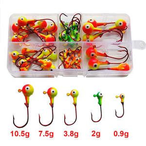 Hameçon à tête plombée pour la pêche en <span class=keywords><strong>eau</strong></span> salée, leurre pour attraper des poissons - Product Image 5