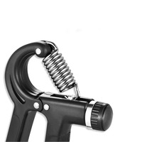 Sinodiving Pinza pesada ajustable 5-60kg Fitness Ejercitador de mano Agarre Entrenamiento de muñeca Power Finger Ejercicio Entrenador de fuerza