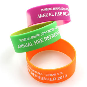 Bracelets <span class=keywords><strong>en</strong></span> silicone personnalisés de haute qualité et bon marché avec logo imprimé, pour le sport et la mode - Product Image 6