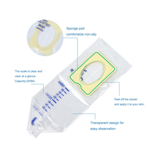 Sacca <span class=keywords><strong>per</strong></span> Urina Pediatrica Monouso Sterile <span class=keywords><strong>da</strong></span> 100ml <span class=keywords><strong>per</strong></span> Emergenze e Viaggi, Prodotta in Cina, Certificata CE Classe II - Product Image 6