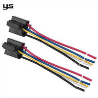 Arnés de Cableado para Relé Automotriz de 12V 40A, 5 Pines, Universal, para Seguridad del Automóvil, Anti-Robo, con Cable de Alta Resistencia