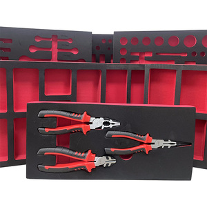 Thợ thủ công Máy Trạm Kaizen tổ chức ngăn kéo bọt <span class=keywords><strong>Inlay</strong></span> công cụ hộp chết Cắt bao bì tùy chỉnh <span class=keywords><strong>EVA</strong></span> bọt chèn - Product Image 5