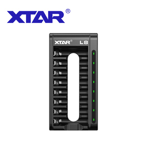 재충전 1.5V 및 1.2V <span class=keywords><strong>AA</strong></span>/<span class=keywords><strong>AAA</strong></span> 배터리 충전기 xtar L8 8 슬롯 스마트 <span class=keywords><strong>AA</strong></span> <span class=keywords><strong>AAA</strong></span> 충전기 de 파일 충전식 <span class=keywords><strong>aa</strong></span> <span class=keywords><strong>aa</strong></span> - Product Image 1
