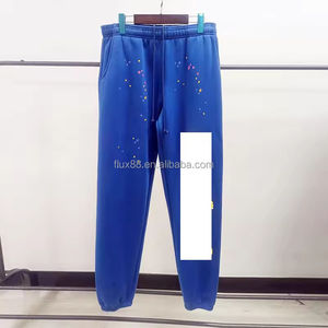 Pantalones de invierno transpirables para hombre, de cintura media, 100% algodón, forro polar grueso, con estampado de espuma 5D, versión alta transfronteriza, 370g - Product Image 5