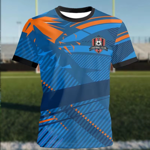 Camisetas de baloncesto y fútbol de manga corta, camisetas de entrenamiento, camisetas de manga corta, personalización de fábrica disponible.F10 - Product Image 1