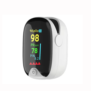 Moniteur de saturation en oxygène sanguin numérique portable avec affichage LED, <span class=keywords><strong>mesure</strong></span> du rythme cardiaque, graphique de la fréquence cardiaque, alimentation électrique - Product Image 1