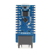 Carte de développement de microcontrôleur Raspberry Pi RP2040, module de carte mère de microcontrôleur double cœur avec port réseau RP2040-ETH