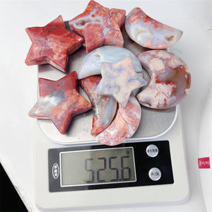 Vendita calda <span class=keywords><strong>pietra</strong></span> <span class=keywords><strong>di</strong></span> cristallo artigianale <span class=keywords><strong>luna</strong></span> stelle sculture <span class=keywords><strong>rosa</strong></span> agata <span class=keywords><strong>luna</strong></span> stella <span class=keywords><strong>pietra</strong></span> <span class=keywords><strong>di</strong></span> palma per la decorazione - Product Image 6