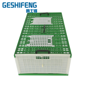 Volaille Poulet Transport Cage De Transport De Poulet Pigeon En Acier Plastique Canard Cage À Rôtir Transport <span class=keywords><strong>Oiseau</strong></span> // - Product Image 2