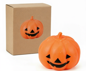 Juguete de Goma de Calabaza Divertido para Halloween, Pelota Antiestrés para Apretar - Product Image 1