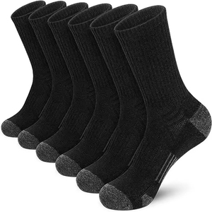OEM Custom Logo Basketball <b>Socks</b>, High Quality Knitted Crew Sports <b>Socks</b> with <b>Moisture</b> Wicking Design - Product Image 2
