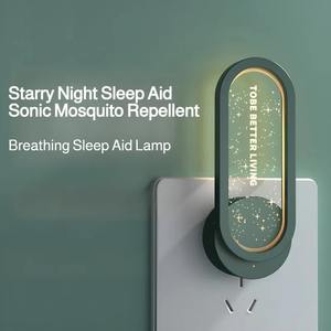 Lampe de nuit LED anti-insectes, piège à mouches enfichable, répulsif électronique anti-moustiques pour la maison - Product Image 3