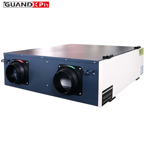 Ventilateur à récupération d'énergie ERV de qualité supérieure <span class=keywords><strong>avec</strong></span> moteur EC, unité de ventilation à <span class=keywords><strong>double</strong></span> <span class=keywords><strong>flux</strong></span> équilibré MVHR, échangeur de chaleur pour air frais - Product Image 3