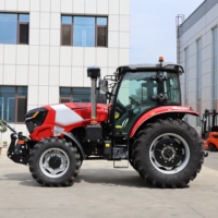 Tracteur agricole Big Horse Heavy Duty 4x4 à quatre roues motrices 140 ch 4wd 1404 avec climatisation à vendre