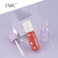 Tube de brillant à lèvres mignon de 9 ml, conteneur vide pour baume à lèvres, tube en plastique personnalisé avec impression sérigraphique, logo personnalisé pour enfants