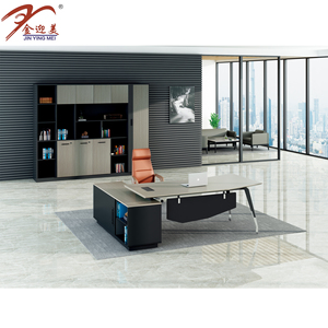 2023 New <span class=keywords><strong>Fashion</strong></span> Neueste CEO Schreibtisch moderne weiße Büro tisch Design mit Beinen Metall