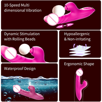 Fabrik-Großhandel Weiblicher Einziehbarer Heiz-Vibrator Teleskop-Dildo 10-Frequenz Professionelles Wellness-Tool USB-Aufladbar