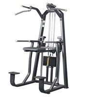 Équipement de musculation professionnel en acier : Barres parallèles, Appareil multifonctionnel pour soulevé de genoux, Rack de développé couché, Barre de traction assistée