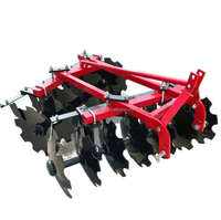 Herse à disques légère haute productivité avec roulement, largeur de travail 1300 mm, pour tracteur 15-18 CV, certifiée, en bois