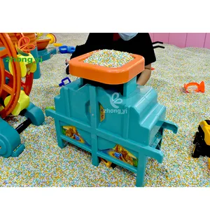 Zhongyi Amusement Patent Large Sand Pool Toys Kids Sand Pit Indoor Outdoor Summer Plastic Kid Beach Sand Toys Set