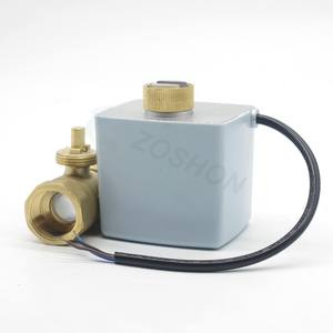 Válvula de Bola Eléctrica de Tres Cables Bidireccional, Unidad de Ventilador de Doble Control, Válvula de Cobre de Agua de Latón de Paso Completo, Personalizable, Soporte OEM - Product Image 3