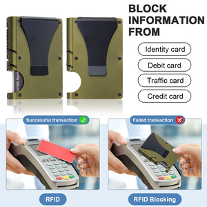 Novità 2025: <span class=keywords><strong>Portafoglio</strong></span> Minimalista Personalizzato OEM con Tasca Frontale, Blocco RFID, <span class=keywords><strong>Porta</strong></span> <span class=keywords><strong>Carte</strong></span> di Credito in Alluminio e <span class=keywords><strong>Porta</strong></span> Banconote - Product Image 3