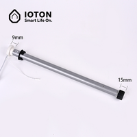 Moteur tubulaire 25 mm 1.1N 1.5N 2N IP44 433 MHz RF, commande vocale via application intelligente, 2 vitesses, silencieux, pour stores enrouleurs et projets