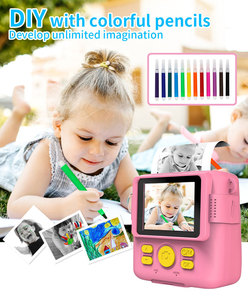 Mini Cámara Digital para Niños, Impresora de Cámara <span class=keywords><strong>Instant</strong></span>ánea Portátil HD de 2.4 Pulgadas - Product Image 3
