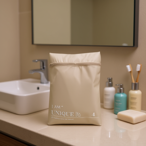 Beige 36*26cm Travel Cosmetic <b>Toiletry</b> Bag - Product Image 2