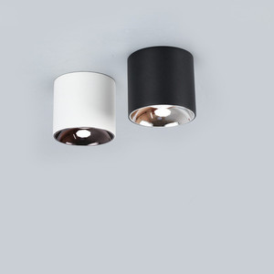 CE cilindro exterior aluminio negro IP54 IP20 10W <span class=keywords><strong>20W</strong></span> techo montado en superficie <span class=keywords><strong>led</strong></span> cob <span class=keywords><strong>downlight</strong></span> - Product Image 4